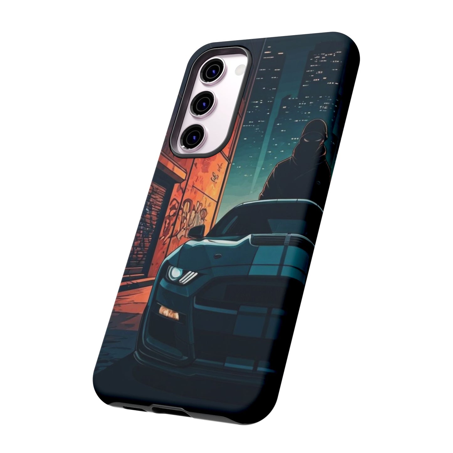 Ford Mustang Shelby GT350 Street Life-Dual Layer Ultra Tough Phone Case Printify by The Night Shift Automotive Apparel