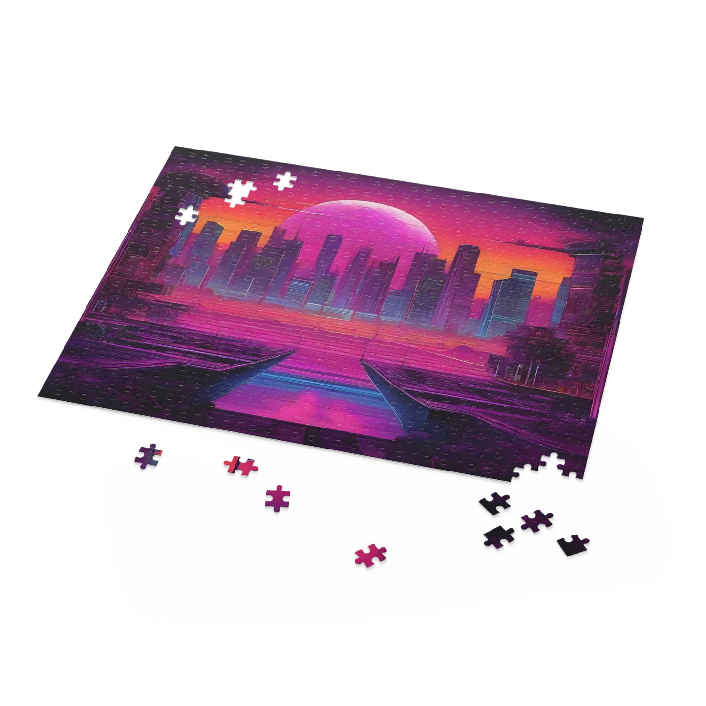 Puzzle (500-Piece) Printify by The Night Shift Automotive Apparel