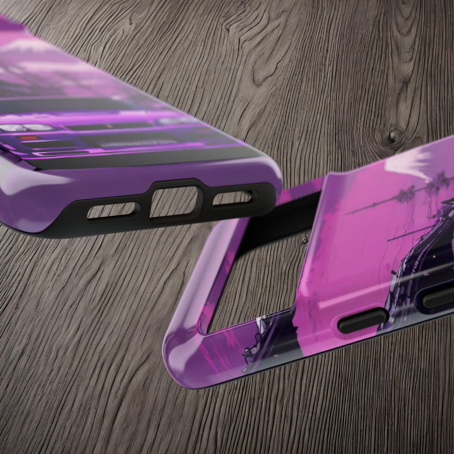 Nissan Skyline R34 Mt Fuji-Dual Layer Ultra Tough Phone Case Printify by The Night Shift Automotive Apparel