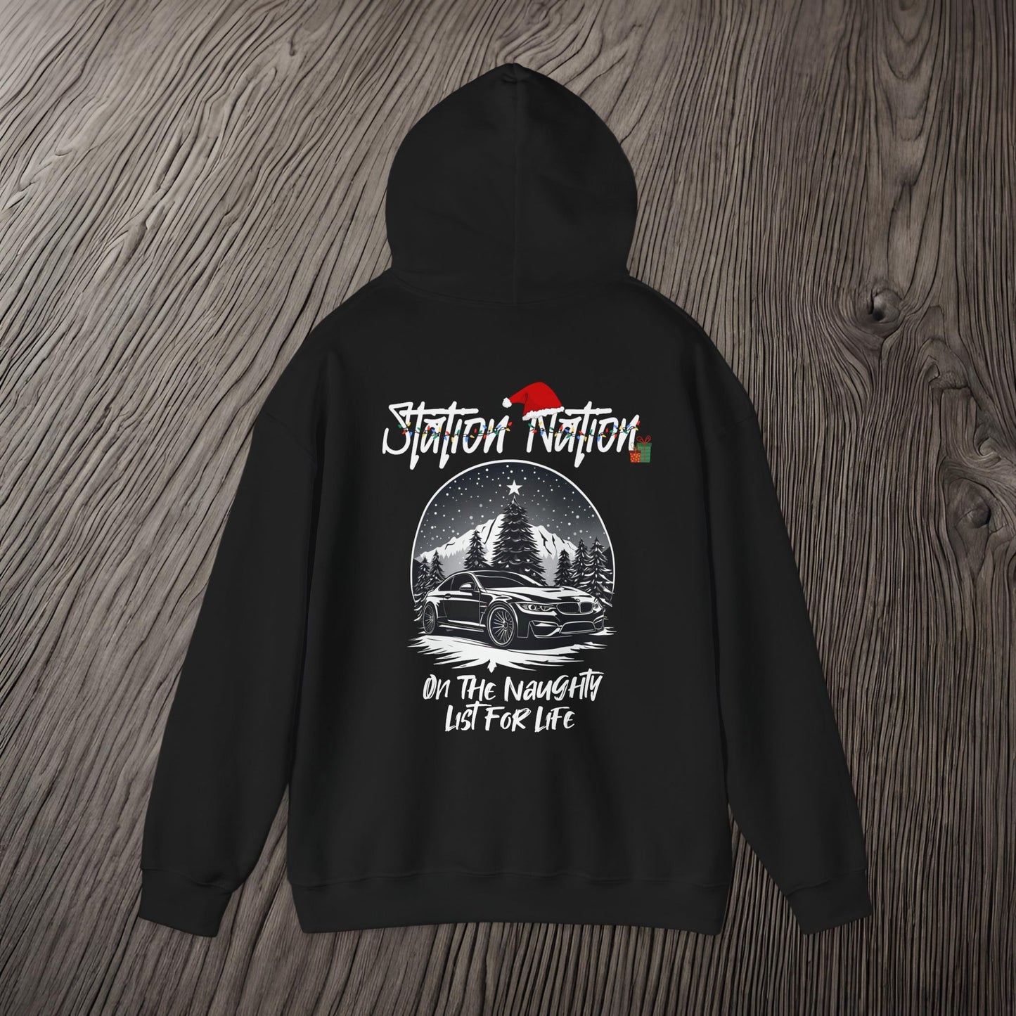 🎁 Christmas Limited Edition Station Nation-Ultra Soft, Premium Hoodie Printify by The Night Shift Automotive Apparel