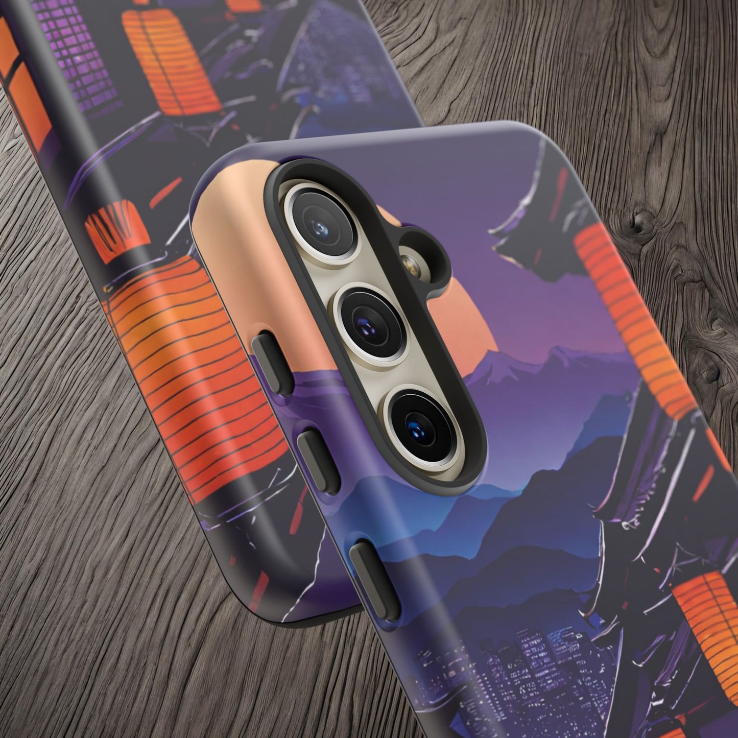Traditional Japanese Village Countryside-Dual Layer Ultra Tough Phone Case Printify by The Night Shift Automotive Apparel