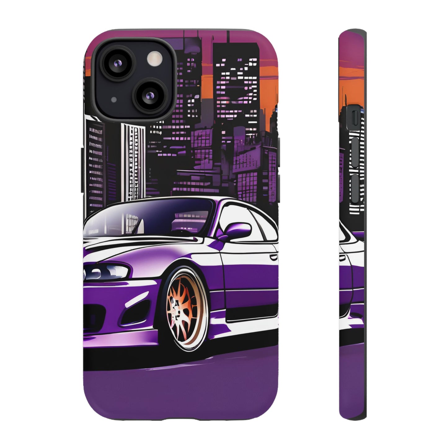 Nissan 240sx S15-Dual Layer Ultra Tough Phone Case Printify by The Night Shift Automotive Apparel