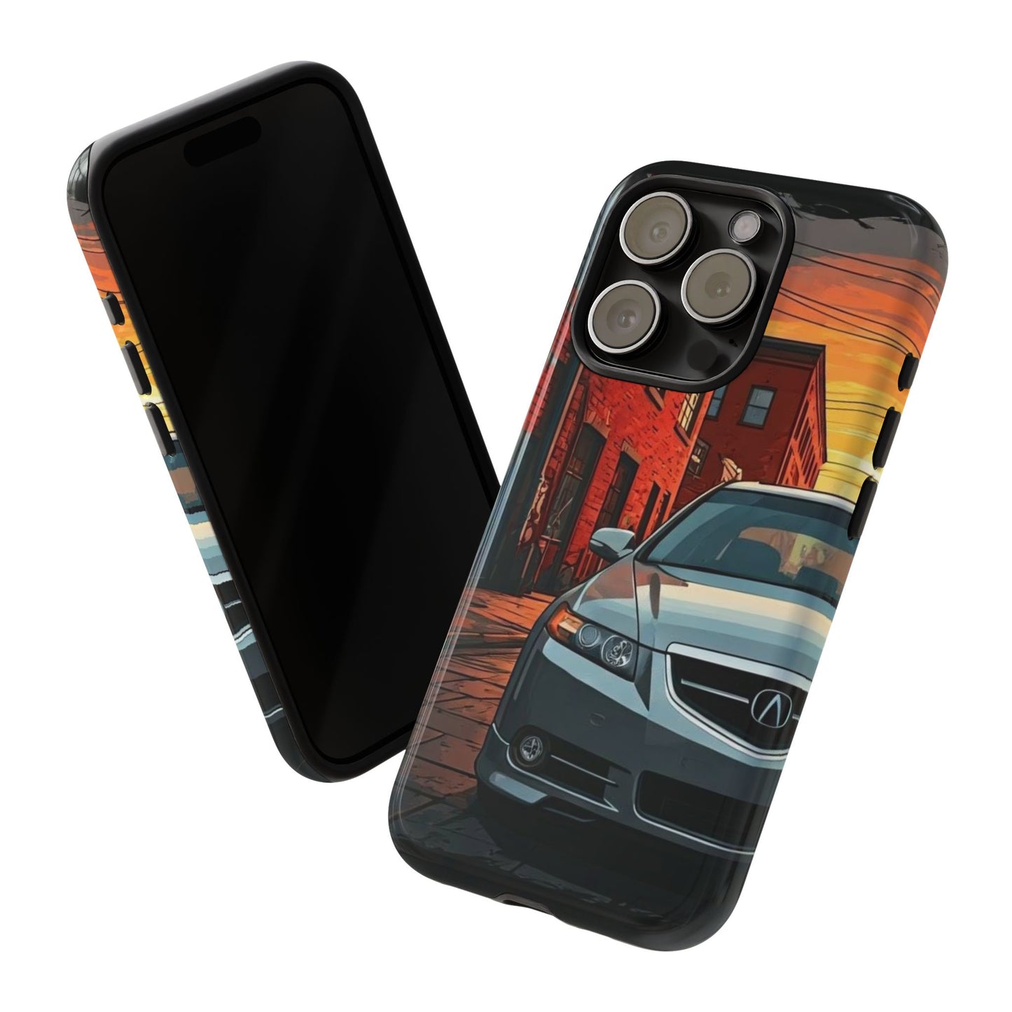 Acura TL Street Life-Dual Layer Ultra Tough Phone Case Printify by The Night Shift Automotive Apparel