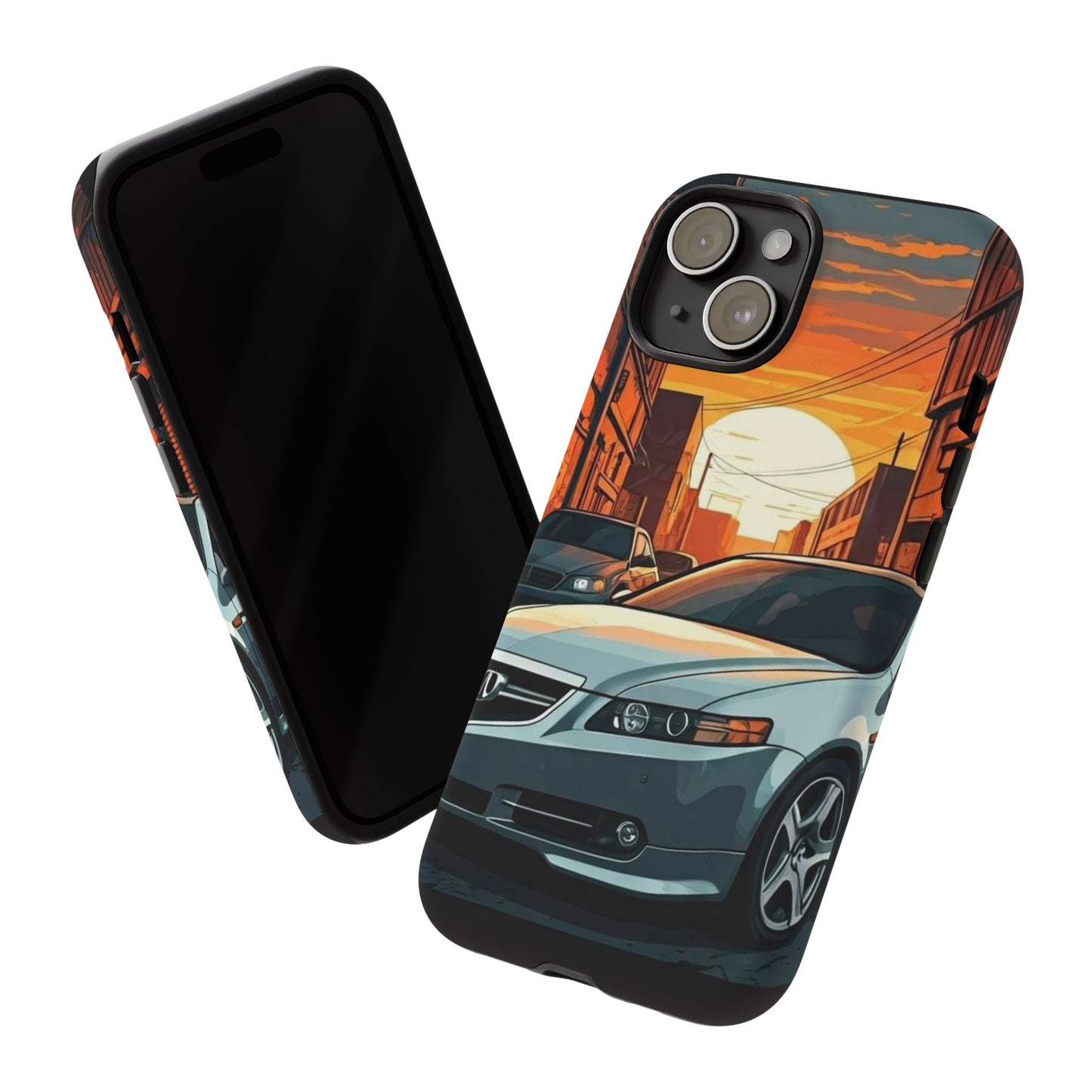 Acura TL Street Life-Dual Layer Ultra Tough Phone Case Printify by The Night Shift Automotive Apparel