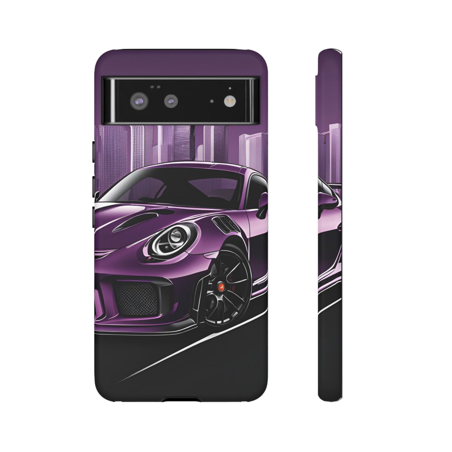 Porsche 911 GT3 RS-Dual Layer Ultra Tough Phone Case Printify by The Night Shift Automotive Apparel