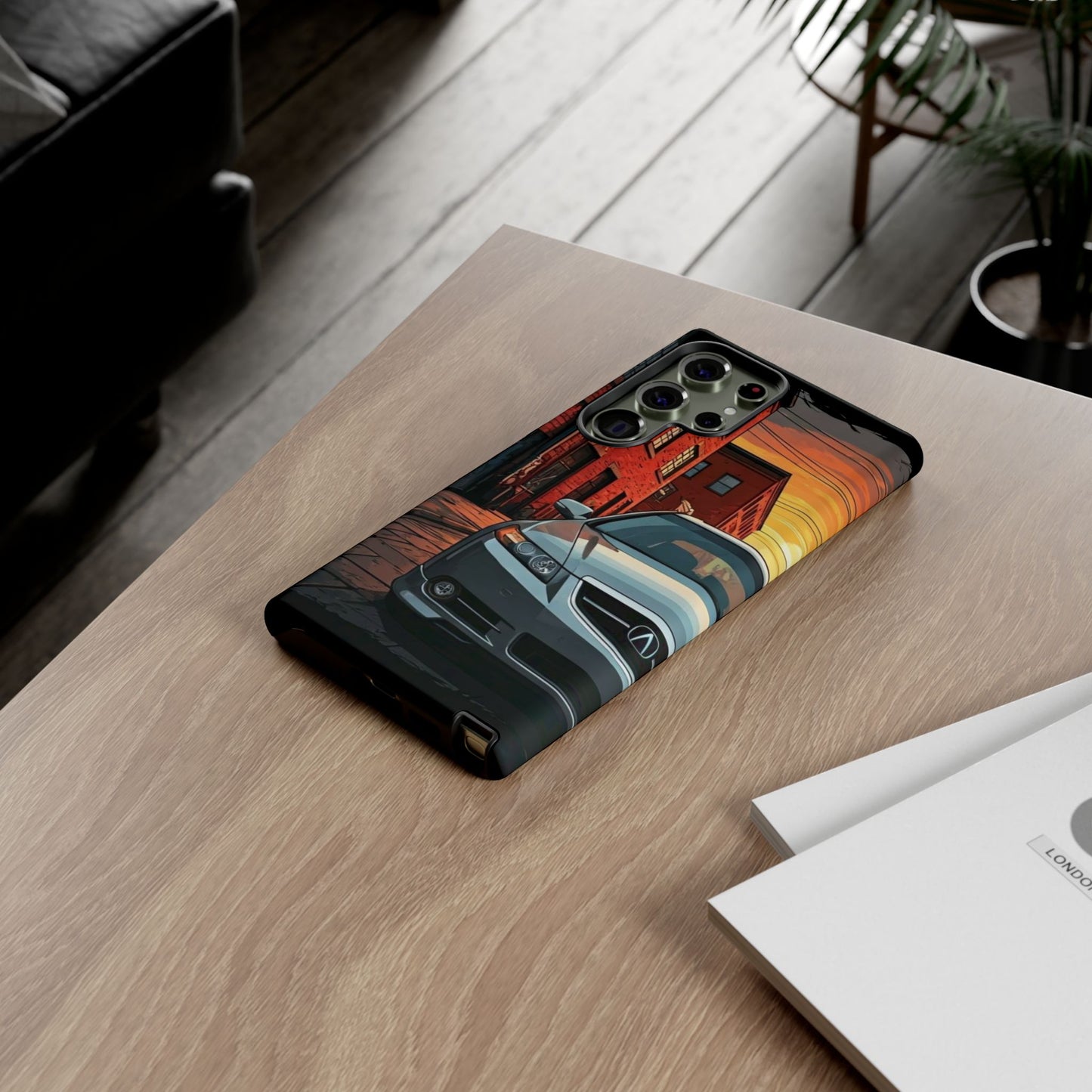Acura TL Street Life-Dual Layer Ultra Tough Phone Case Samsung Galaxy S23 Ultra Matte Printify by The Night Shift Automotive Apparel