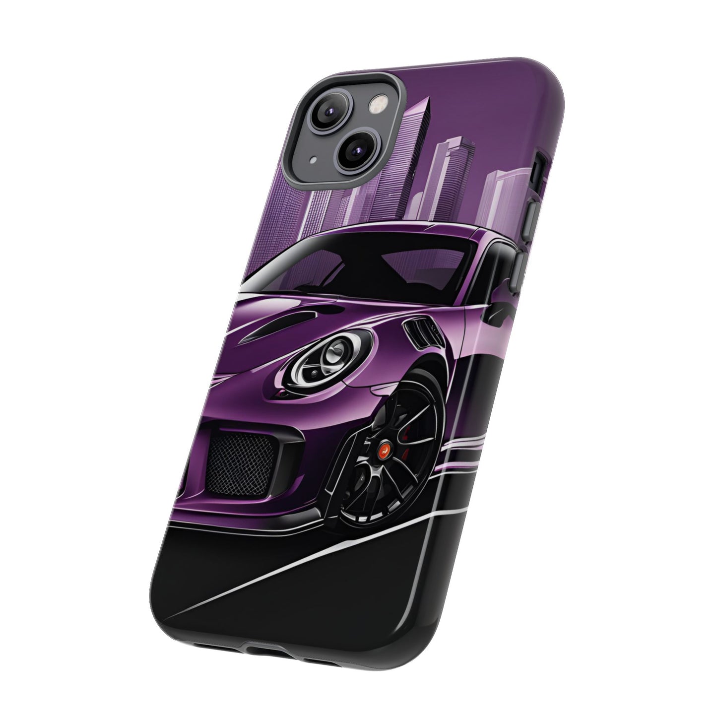 Porsche 911 GT3 RS-Dual Layer Ultra Tough Phone Case Printify by The Night Shift Automotive Apparel