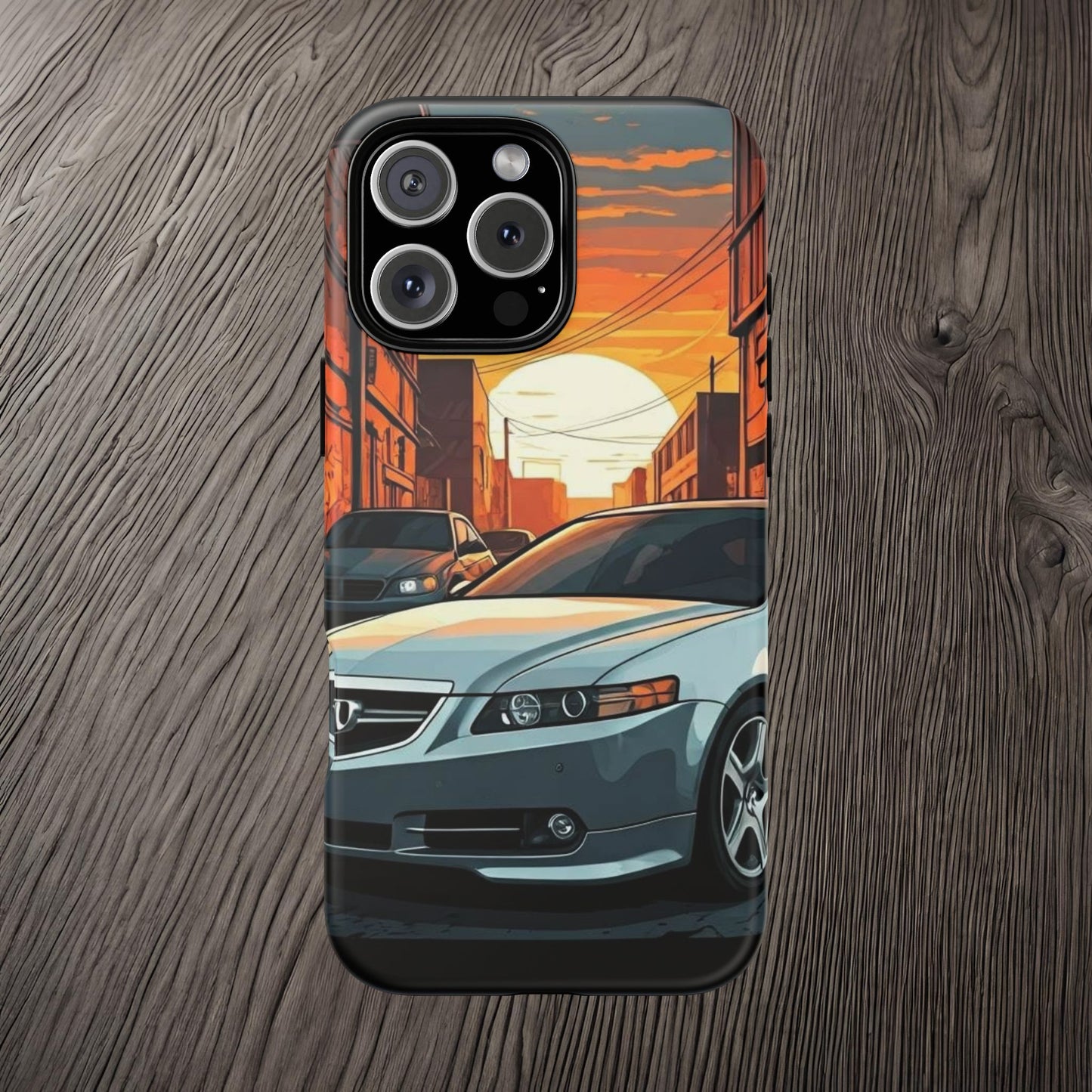 Acura TL Street Life-Dual Layer Ultra Tough Phone Case Printify by The Night Shift Automotive Apparel