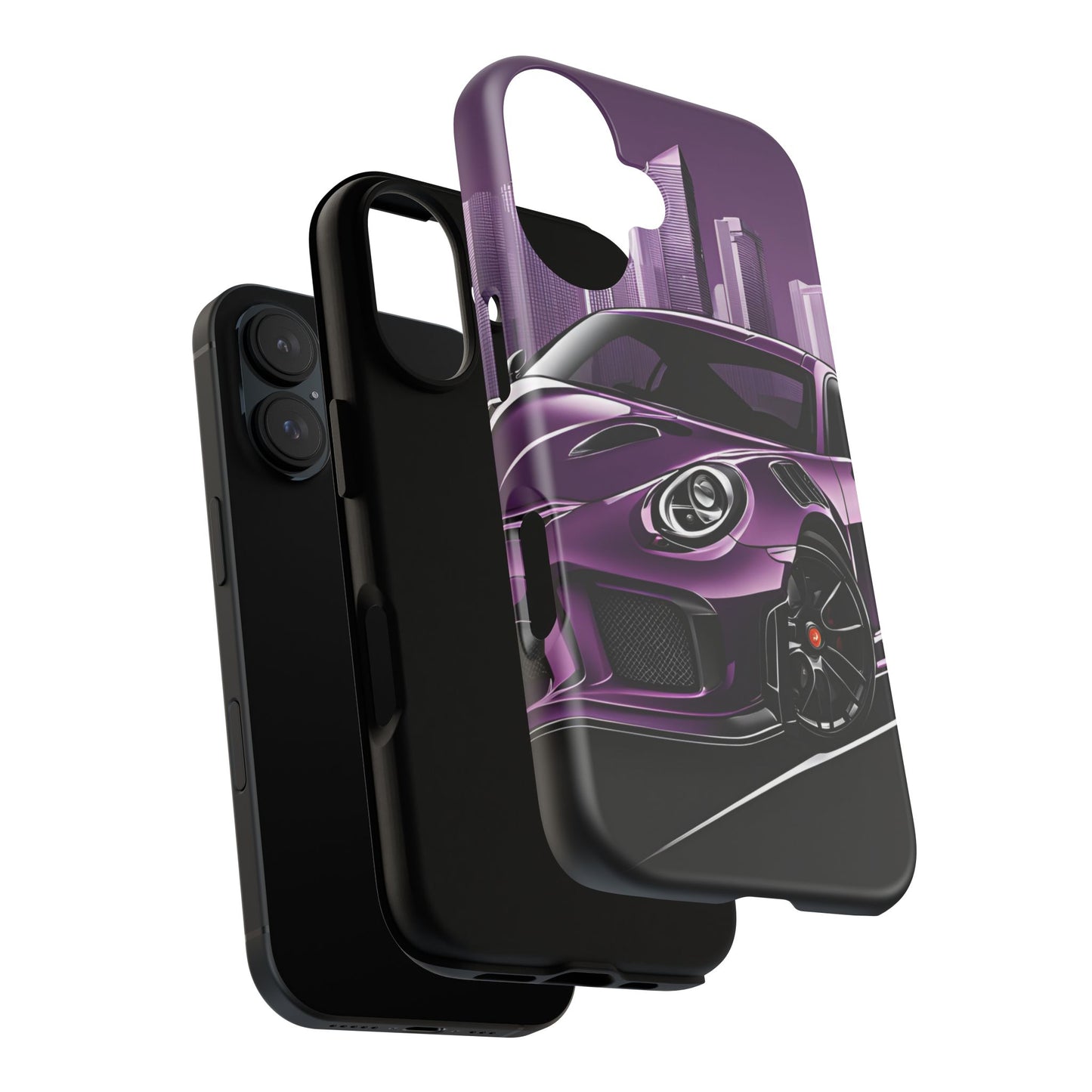 Porsche 911 GT3 RS-Dual Layer Ultra Tough Phone Case Printify by The Night Shift Automotive Apparel