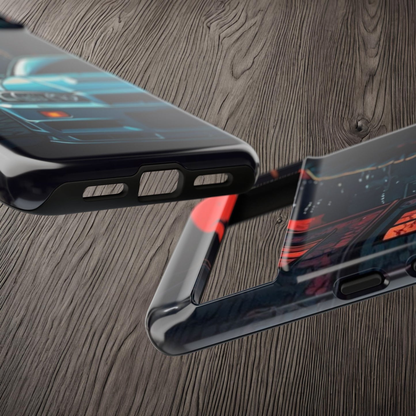 Nissan Skyline R34 Street Life-Dual Layer Ultra Tough Phone Case Printify by The Night Shift Automotive Apparel