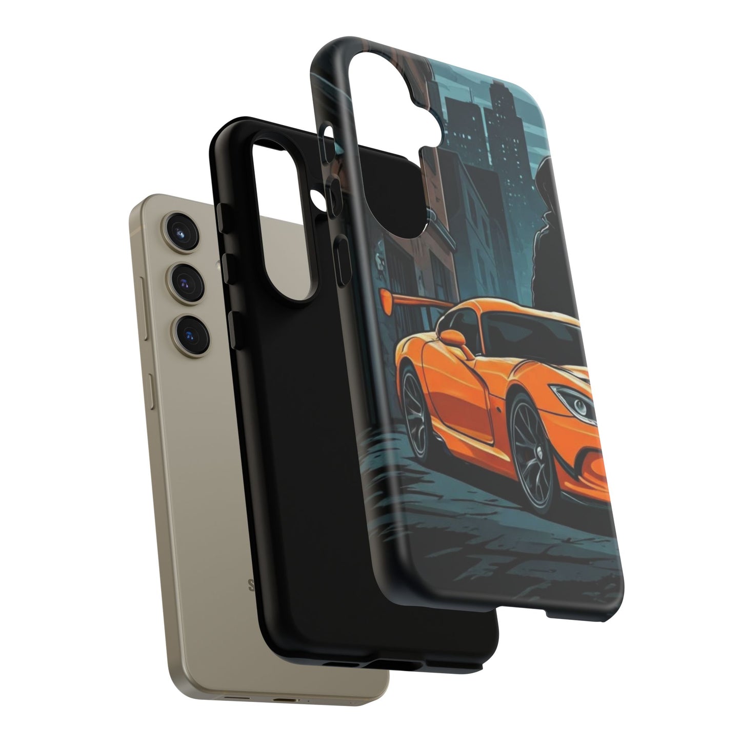 Dodge Viper SRT-10 Street Life-Dual Layer Ultra Tough Phone Case Printify by The Night Shift Automotive Apparel