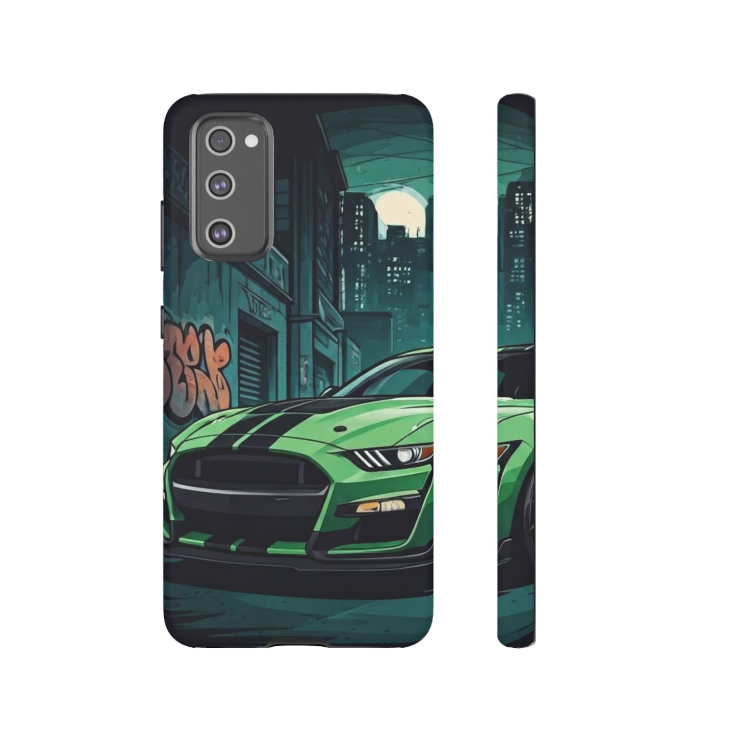 Ford Mustang Shelby GT500 Street Life-Dual Layer Ultra Tough Phone Case Printify by The Night Shift Automotive Apparel
