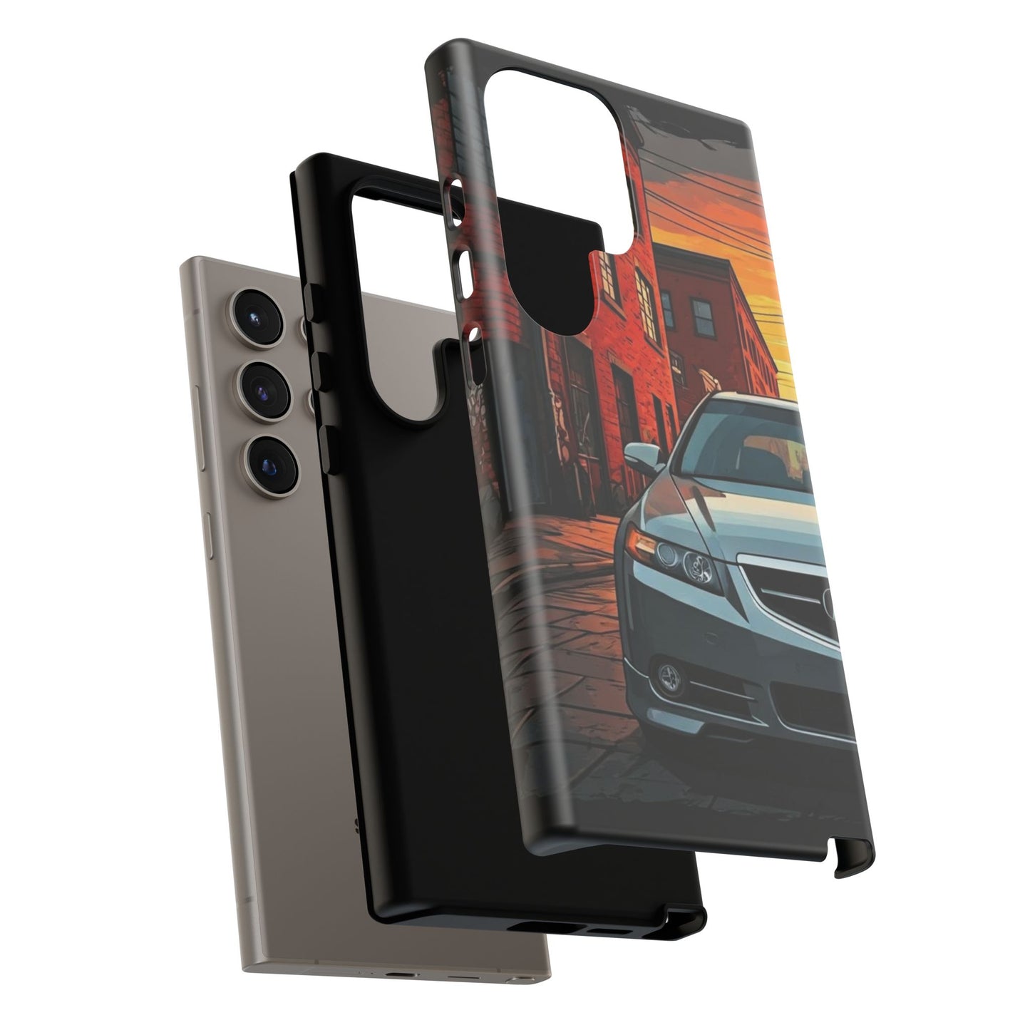 Acura TL Street Life-Dual Layer Ultra Tough Phone Case Printify by The Night Shift Automotive Apparel