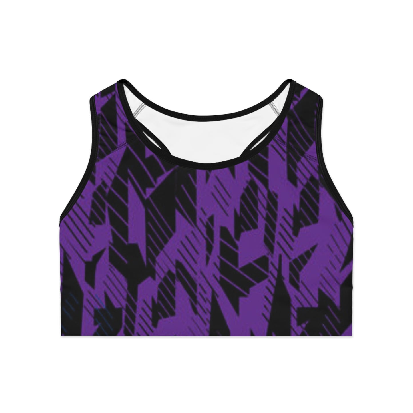 Women's Sports Bra Printify by The Night Shift Automotive Apparel
