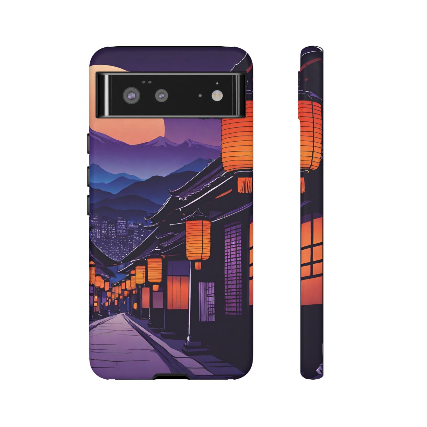 Traditional Japanese Village Countryside-Dual Layer Ultra Tough Phone Case Printify by The Night Shift Automotive Apparel
