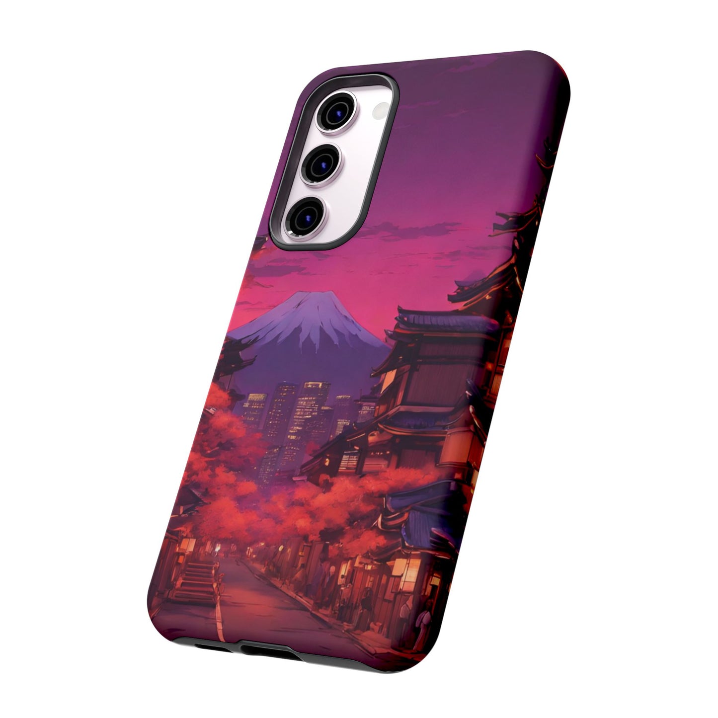 Traditional Japanese Village Countryside-Dual Layer Ultra Tough Phone Case Printify by The Night Shift Automotive Apparel