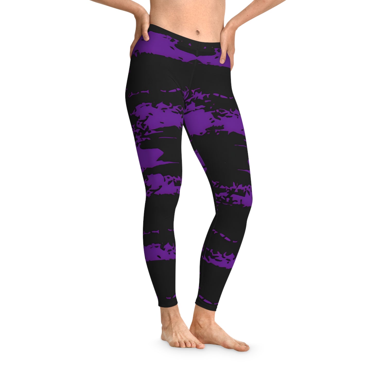 Stretchy Leggings Printify by The Night Shift Automotive Apparel