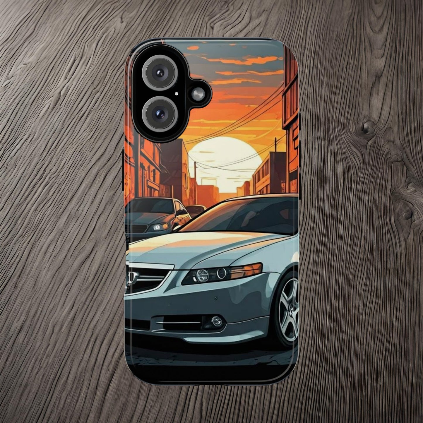 Acura TL Street Life-Dual Layer Ultra Tough Phone Case Printify by The Night Shift Automotive Apparel