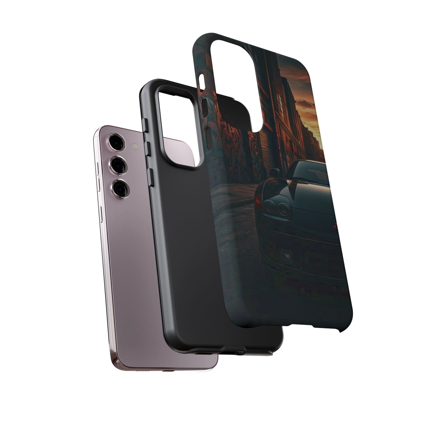 Mitsubishi 3000GT VR4 Street Life-Dual Layer Ultra Tough Phone Case Printify by The Night Shift Automotive Apparel
