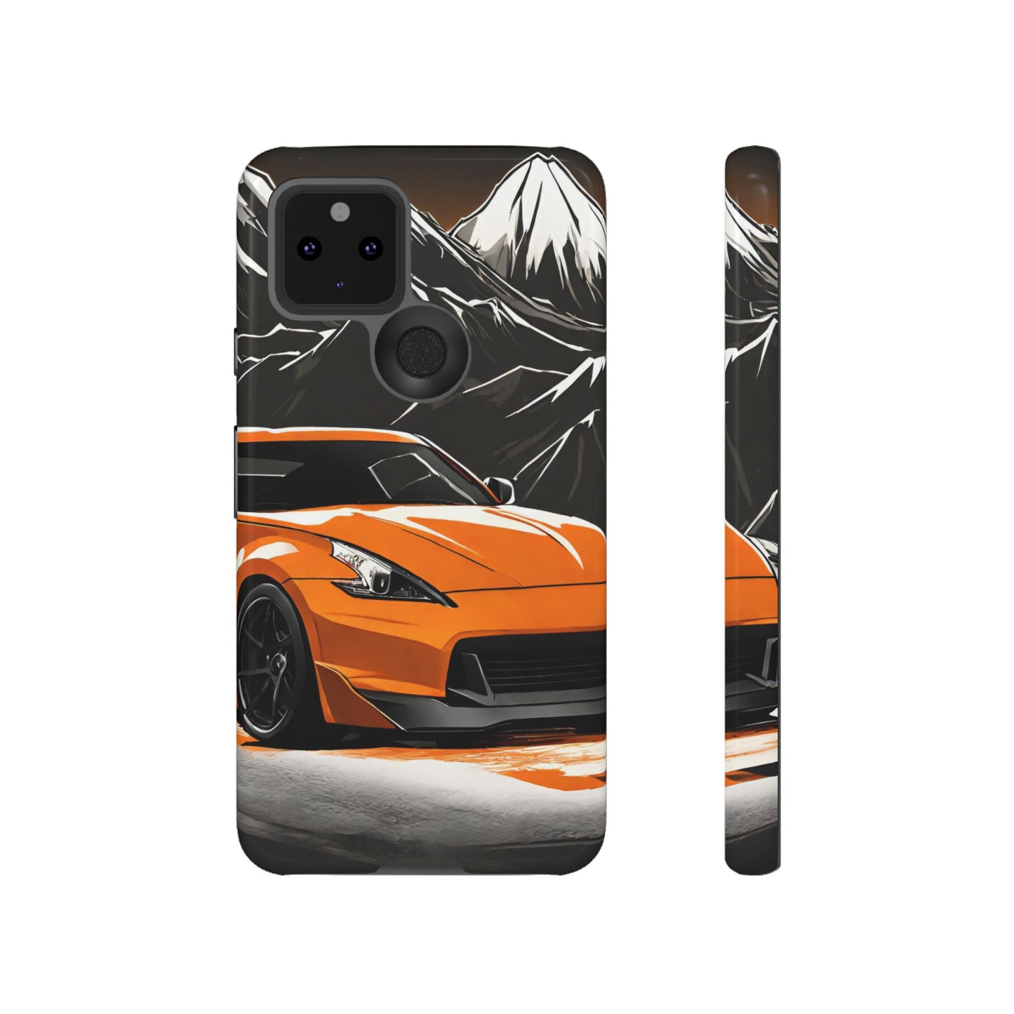 Nissan 370Z Mt Fuji-Dual Layer Ultra Tough Phone Case Printify by The Night Shift Automotive Apparel