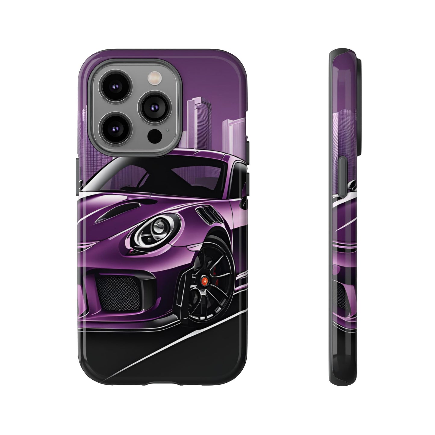 Porsche 911 GT3 RS-Dual Layer Ultra Tough Phone Case Printify by The Night Shift Automotive Apparel