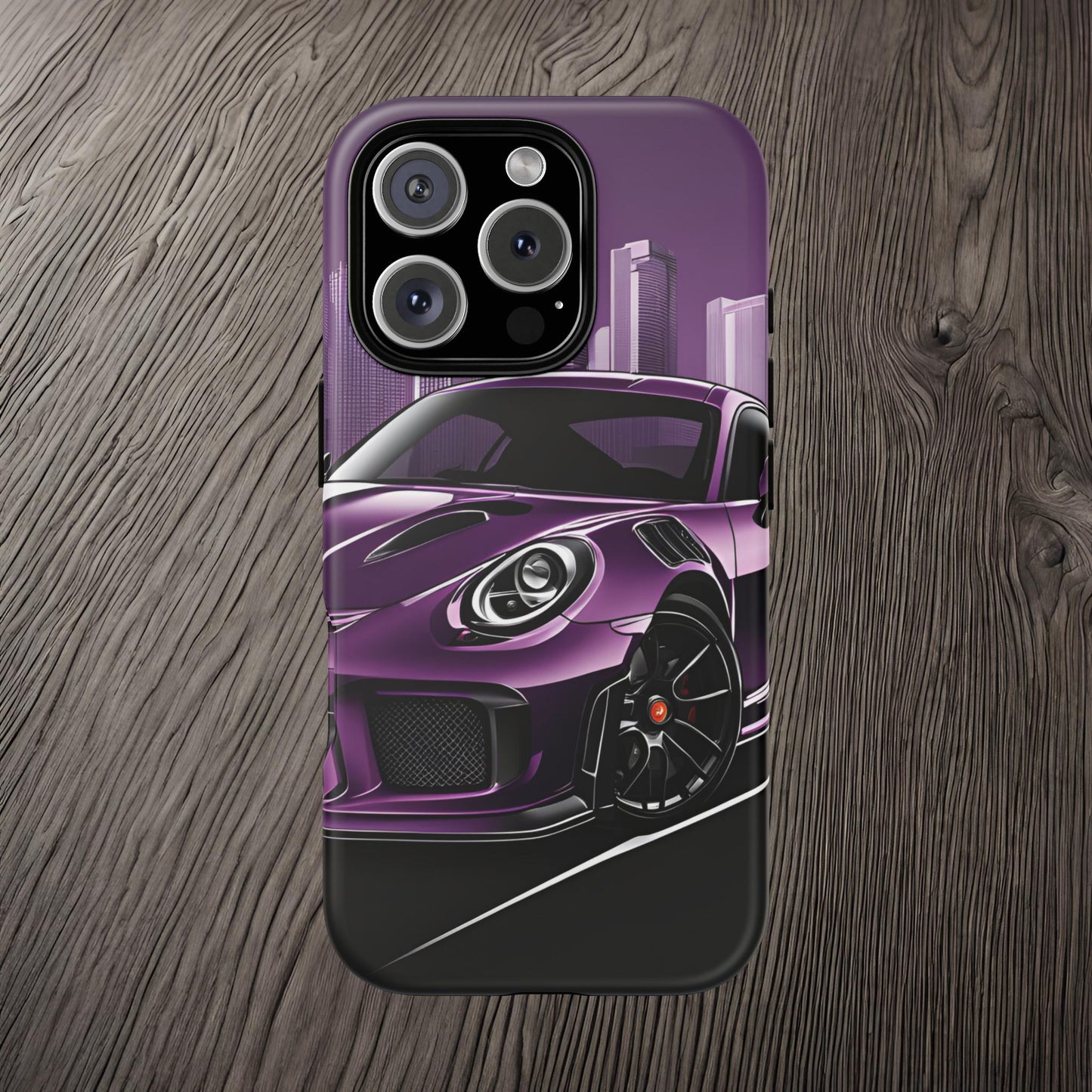 Porsche 911 GT3 RS-Dual Layer Ultra Tough Phone Case Printify by The Night Shift Automotive Apparel