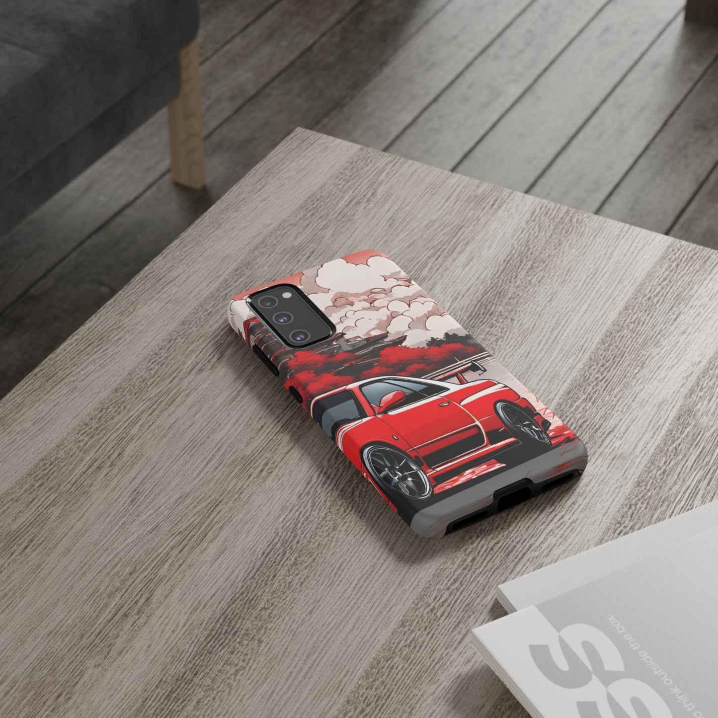 Nissan Skyline R34-Dual Layer Ultra Tough Phone Case Samsung Galaxy S20 FE Matte Printify by The Night Shift Automotive Apparel