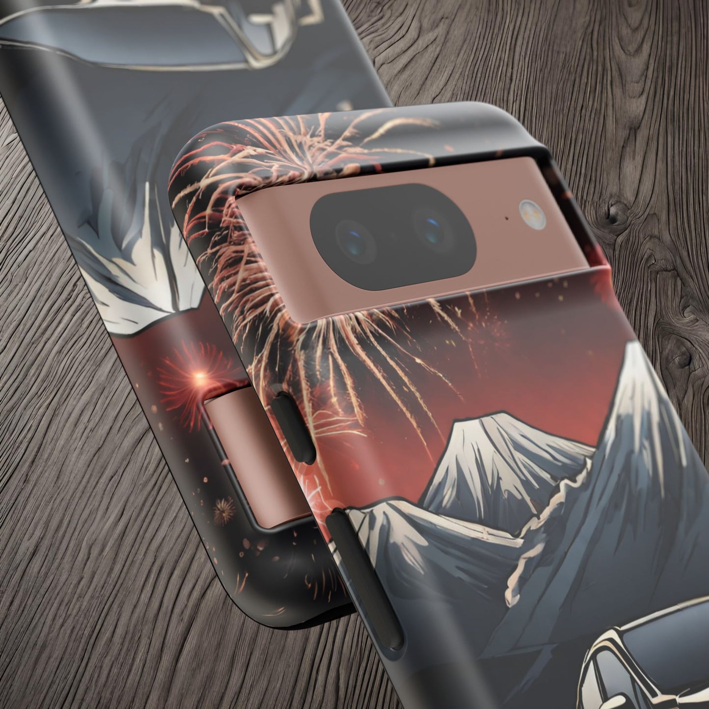 Subaru WRX/STI Fireworks-Dual Layer Ultra Tough Phone Case Printify by The Night Shift Automotive Apparel