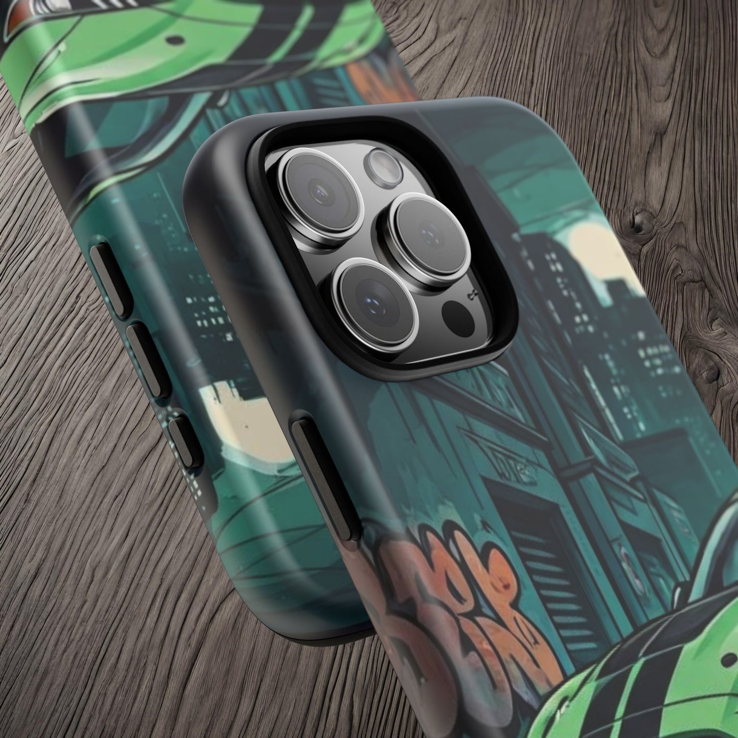 Ford Mustang Shelby GT500 Street Life-Dual Layer Ultra Tough Phone Case Printify by The Night Shift Automotive Apparel