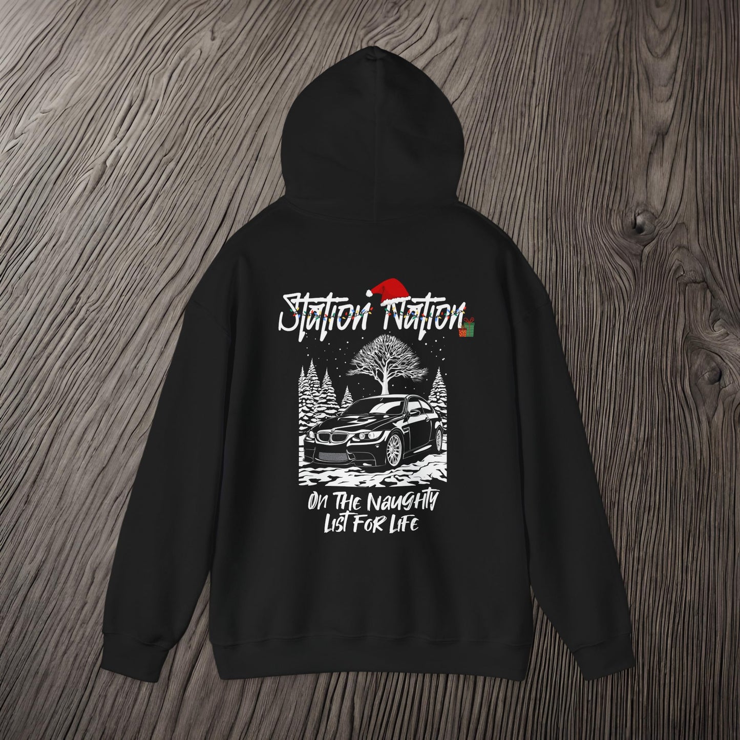 🎁 Christmas Limited Edition Station Nation-Ultra Soft, Premium Hoodie Printify by The Night Shift Automotive Apparel