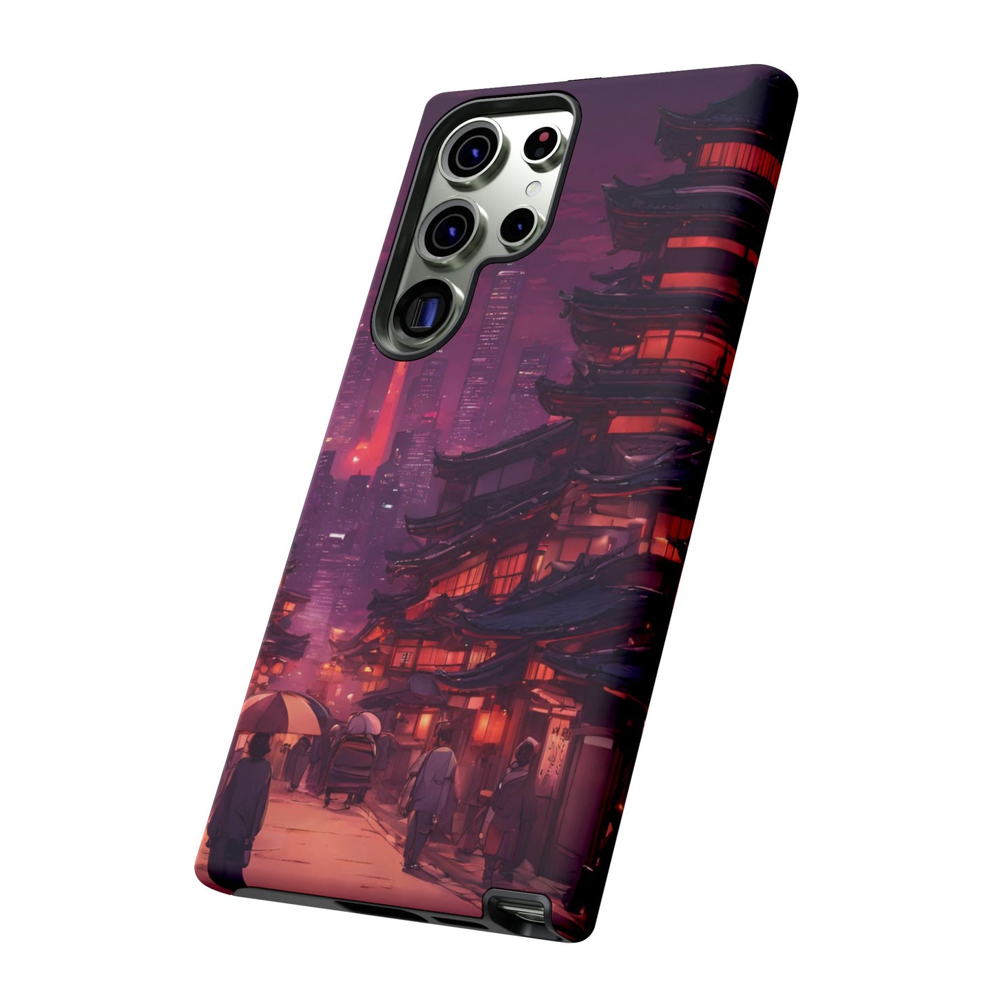 Traditional Japanese Village Countryside-Dual Layer Ultra Tough Phone Case Printify by The Night Shift Automotive Apparel
