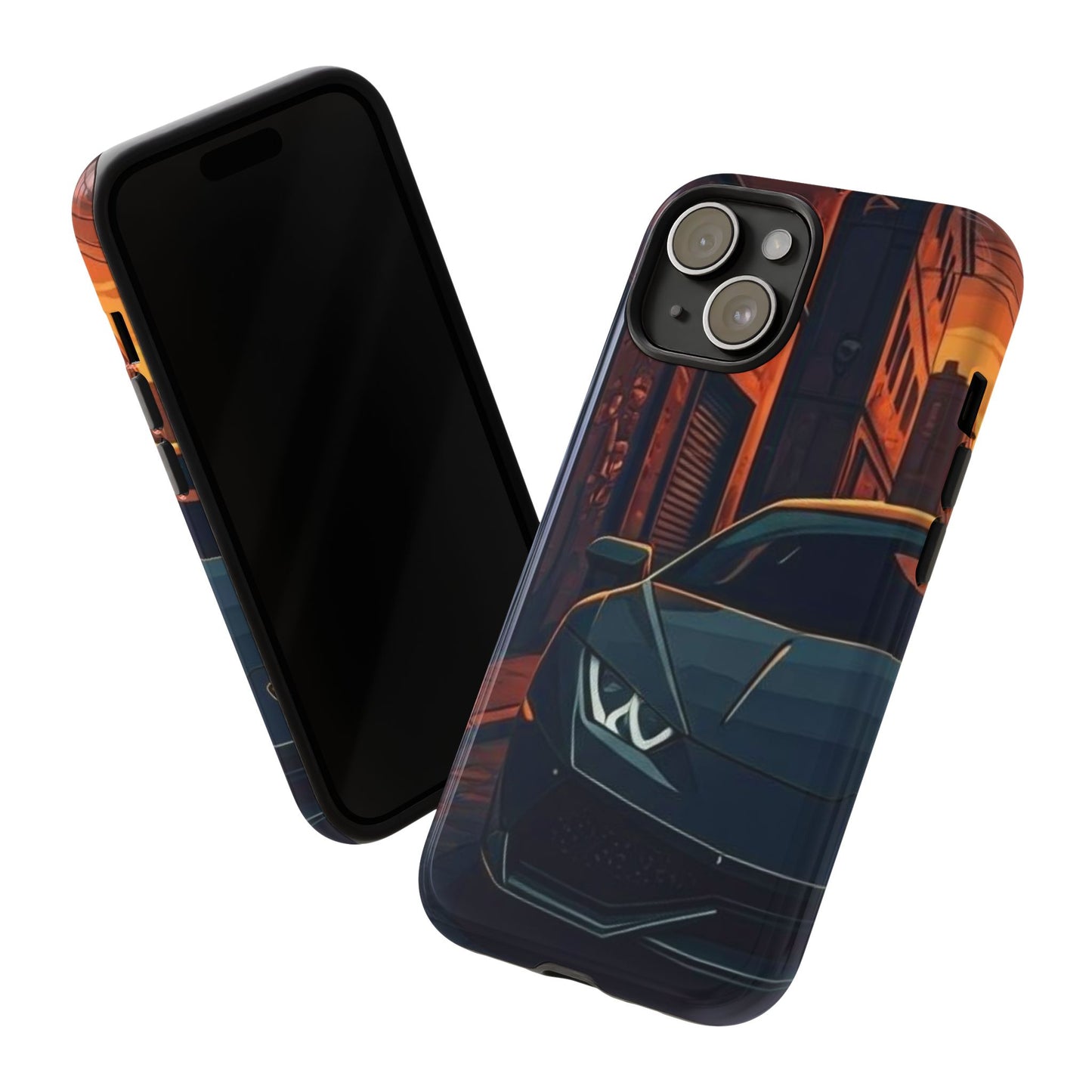 Lamborghini Huracan Street Life-Dual Layer Ultra Tough Phone Case Printify by The Night Shift Automotive Apparel
