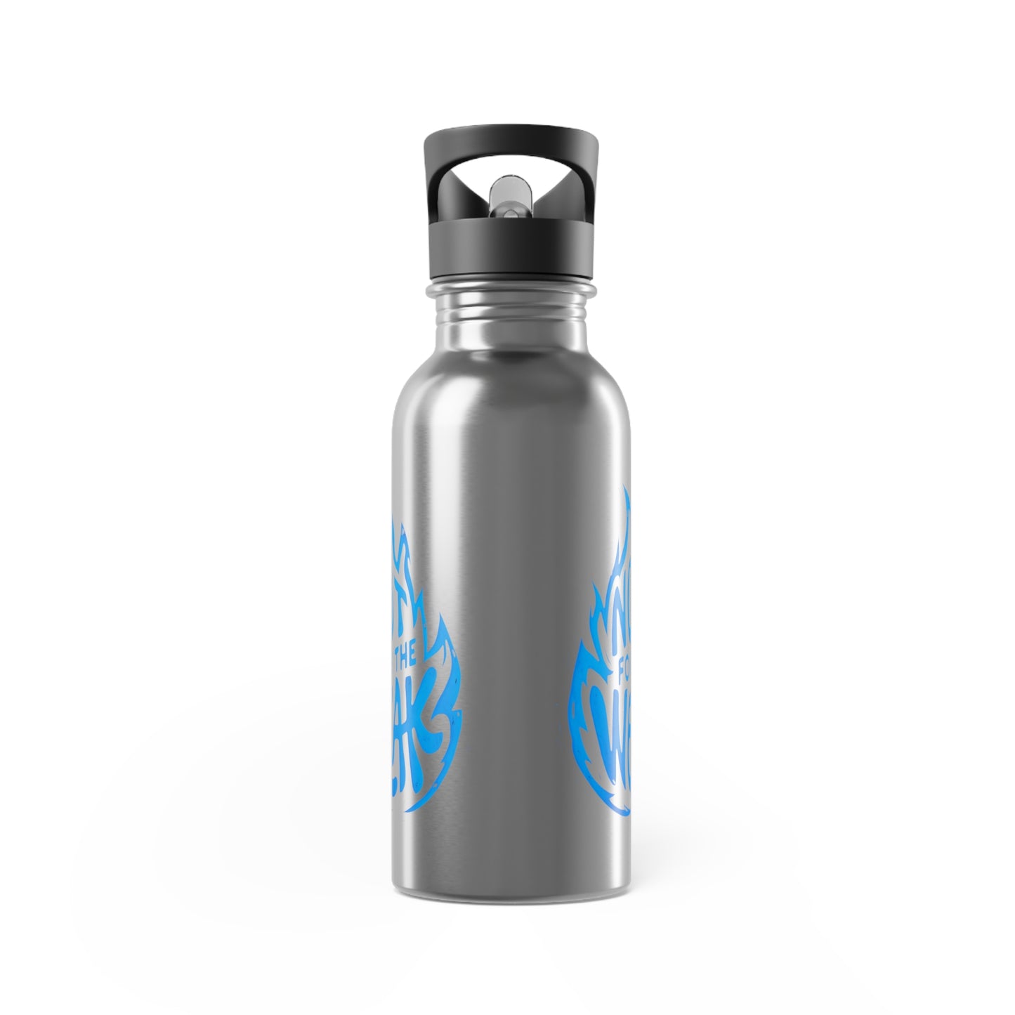 Stainless Steel Water Bottle With Straw, 20oz Printify by The Night Shift Automotive Apparel