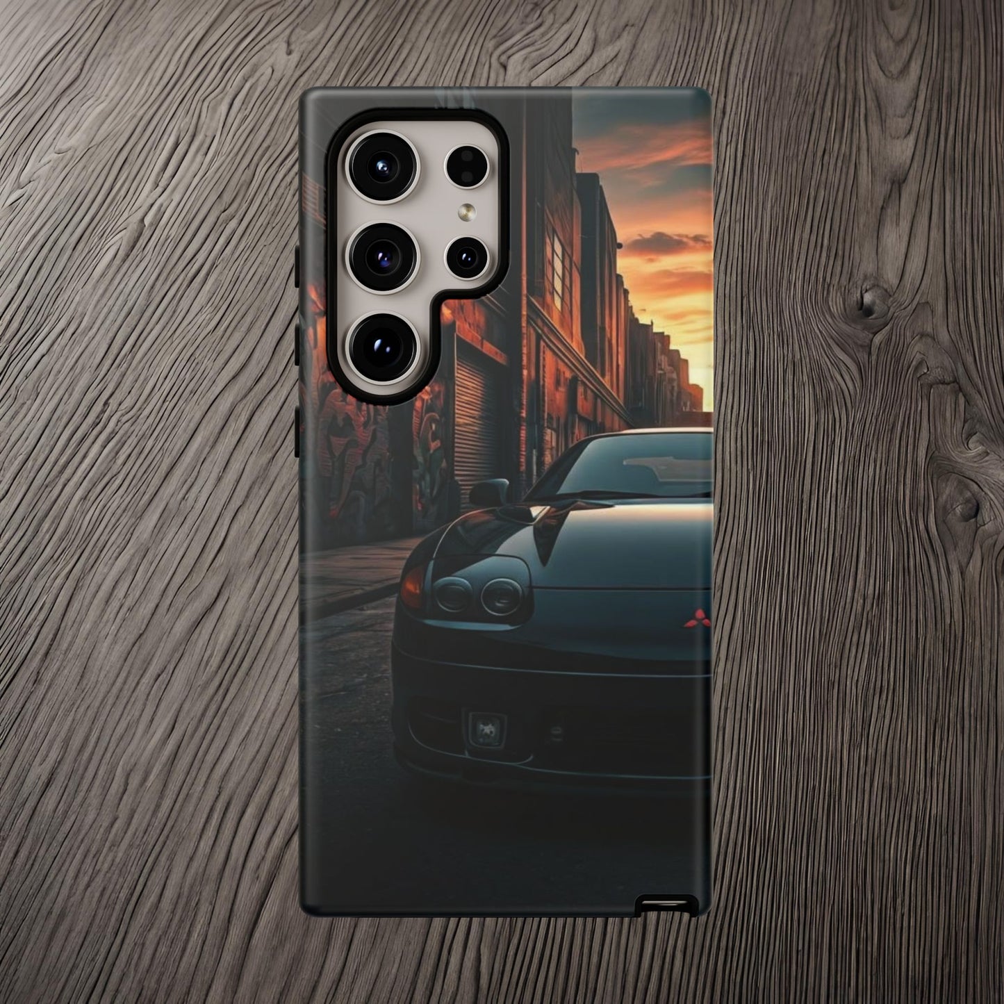 Mitsubishi 3000GT VR4 Street Life-Dual Layer Ultra Tough Phone Case Samsung Galaxy S24 Ultra Matte Printify by The Night Shift Automotive Apparel