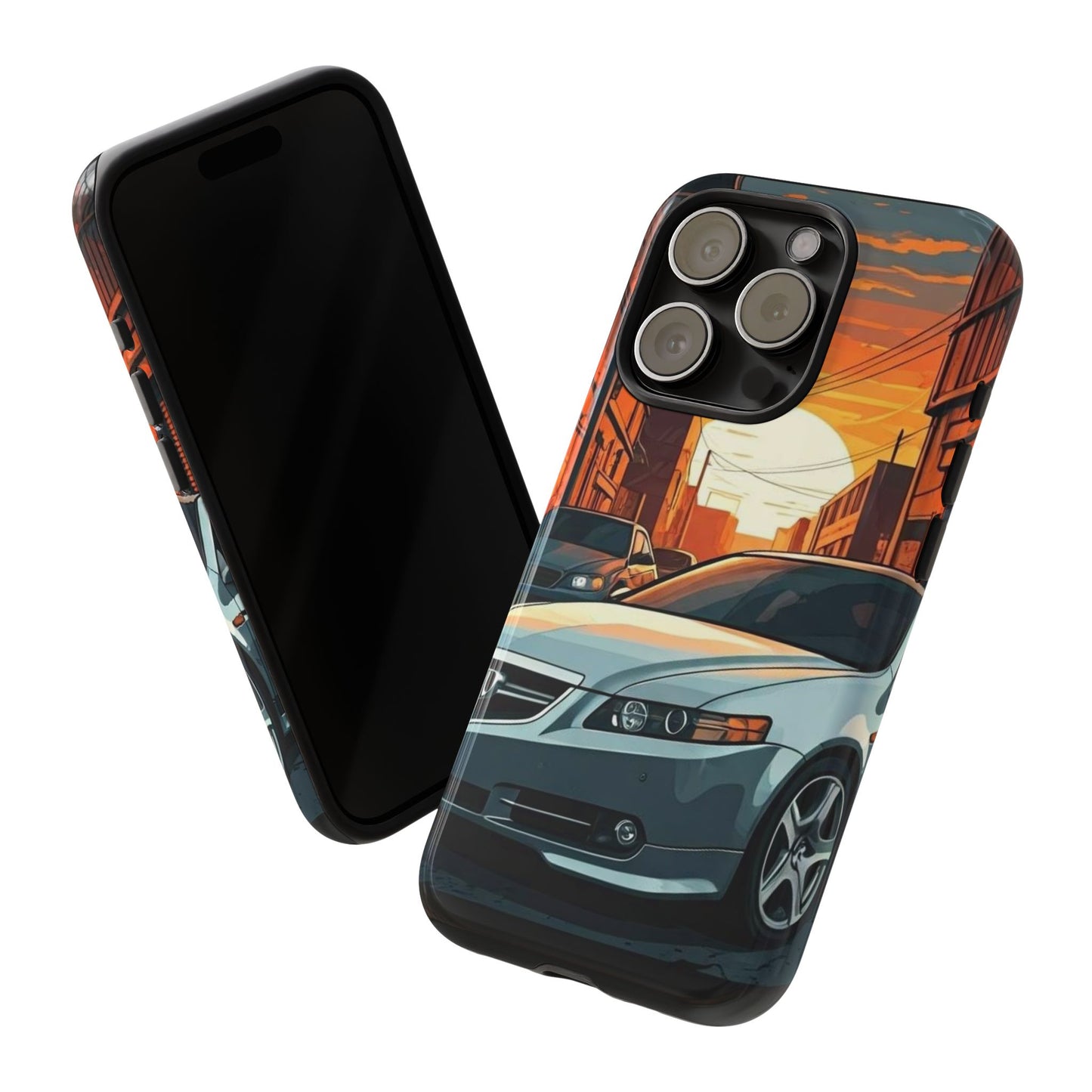 Acura TL Street Life-Dual Layer Ultra Tough Phone Case Printify by The Night Shift Automotive Apparel