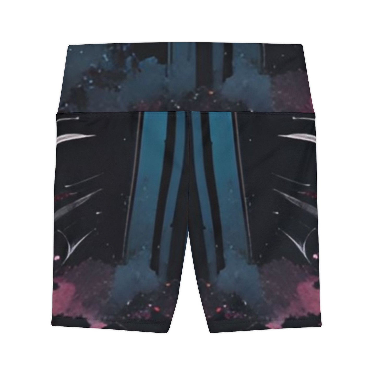Women's Gym & Fitness Biker Shorts Printify by The Night Shift Automotive Apparel