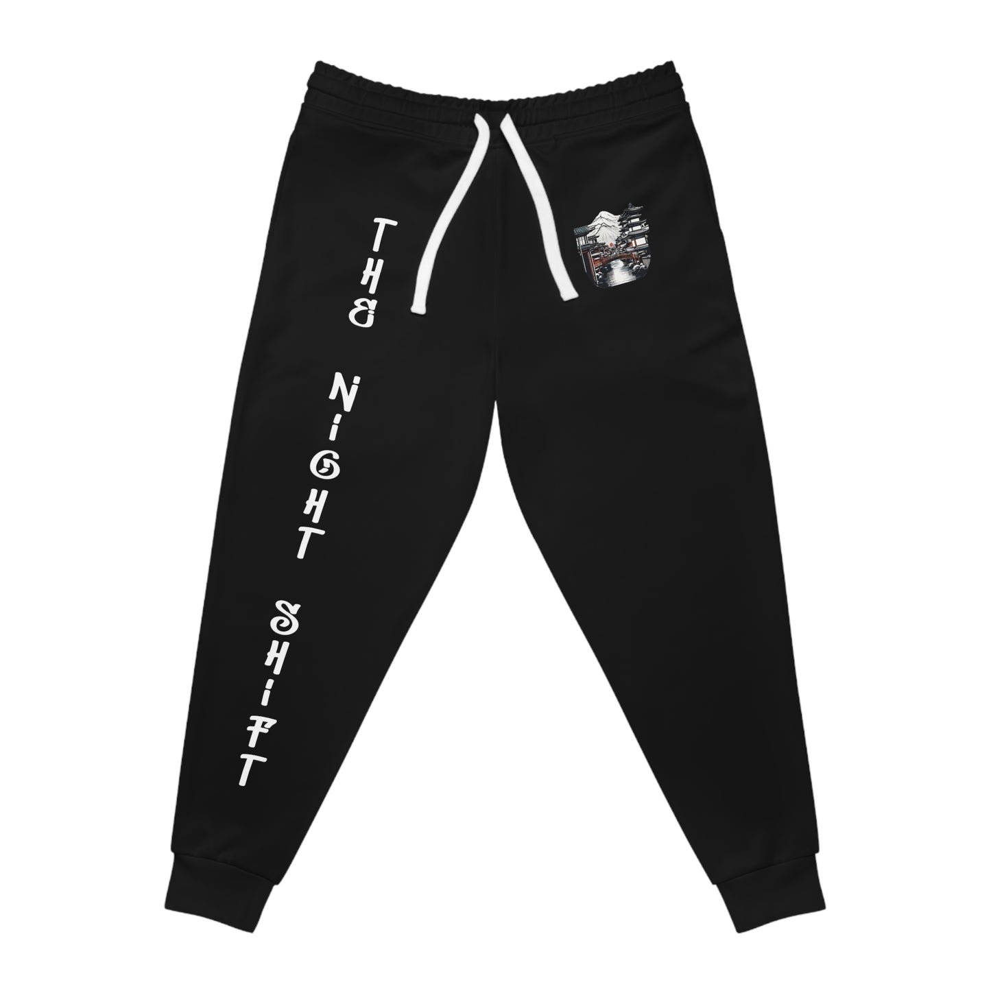 Mt Fuji Silhouette-Premium, Ultra Soft Athletic Joggers Printify by The Night Shift Automotive Apparel