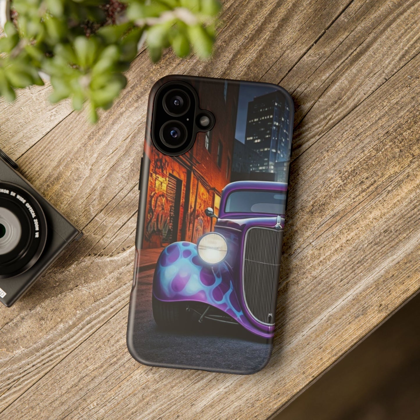 1934 Ford Street Life-Dual Layer Ultra Tough Phone Case iPhone 16 Plus Matte Printify by The Night Shift Automotive Apparel