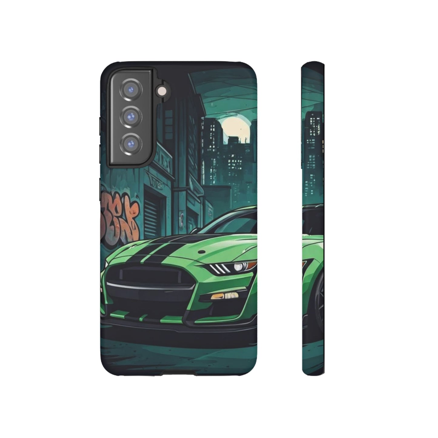 Ford Mustang Shelby GT500 Street Life-Dual Layer Ultra Tough Phone Case Printify by The Night Shift Automotive Apparel