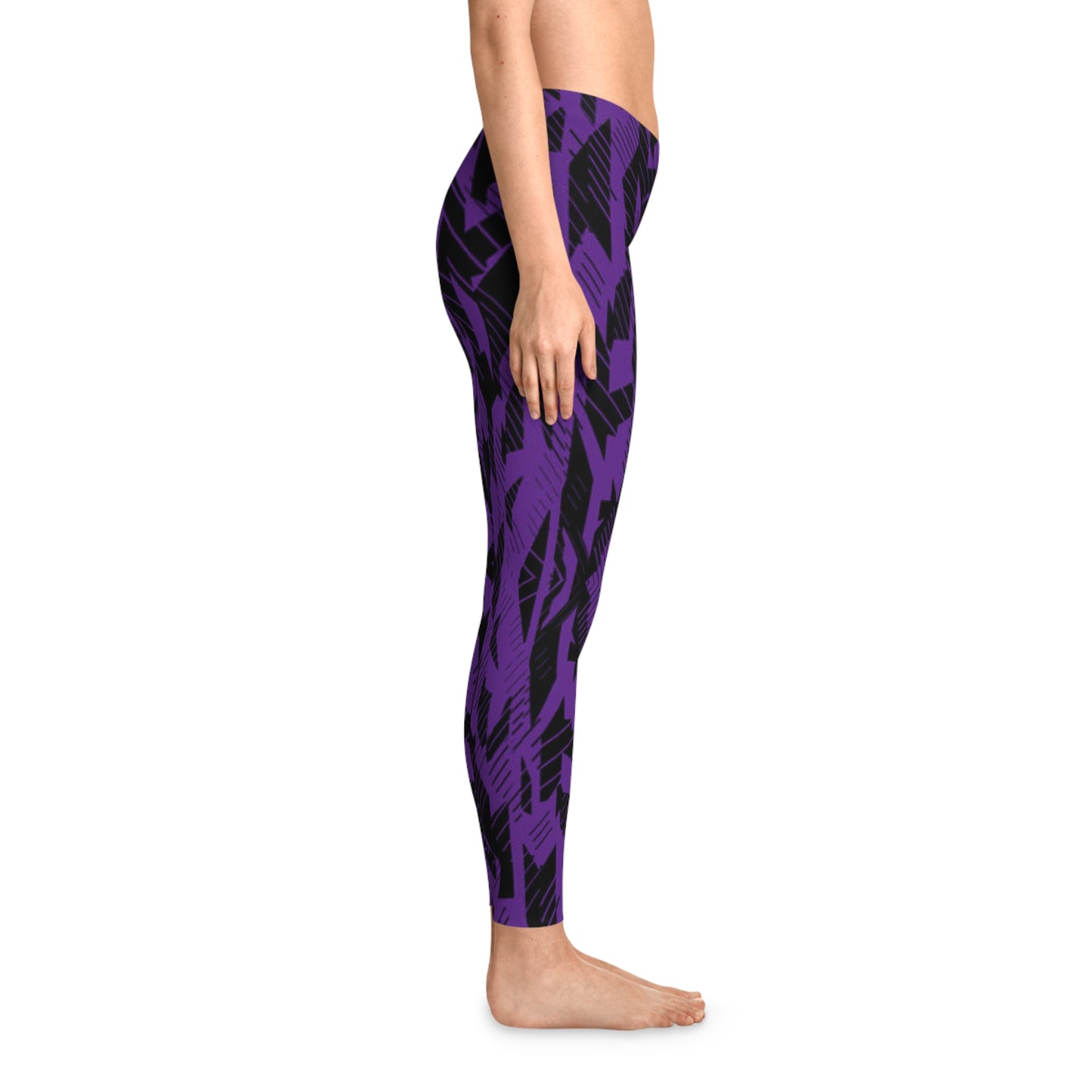 Stretchy Leggings Printify by The Night Shift Automotive Apparel