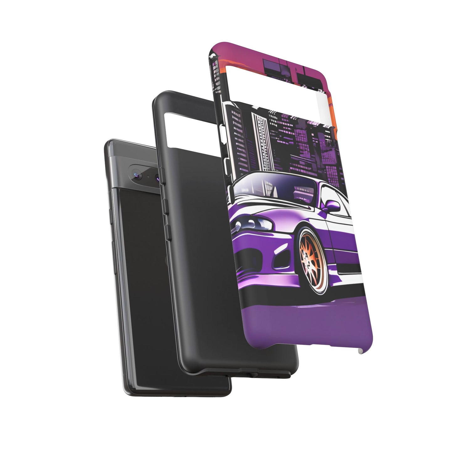 Nissan 240sx S15-Dual Layer Ultra Tough Phone Case Printify by The Night Shift Automotive Apparel