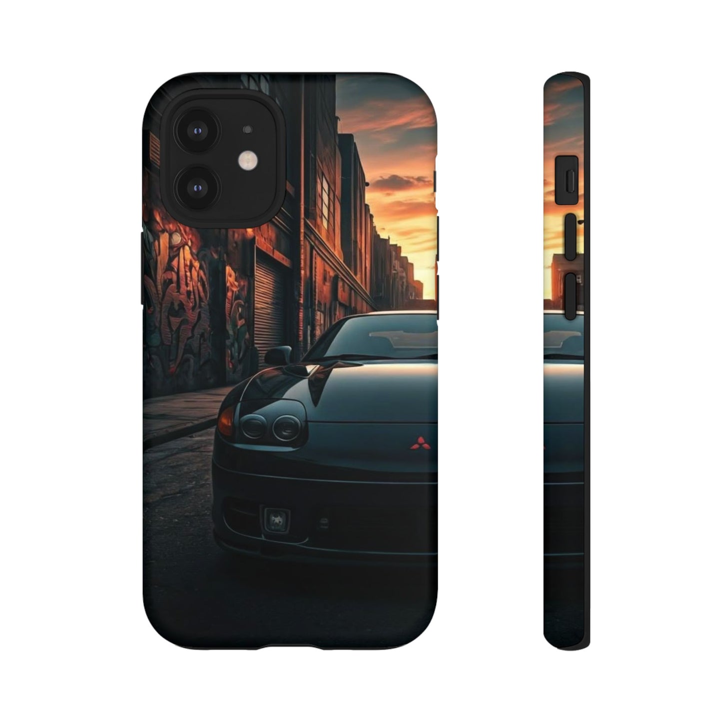Mitsubishi 3000GT VR4 Street Life-Dual Layer Ultra Tough Phone Case iPhone 12 Mini Matte Printify by The Night Shift Automotive Apparel