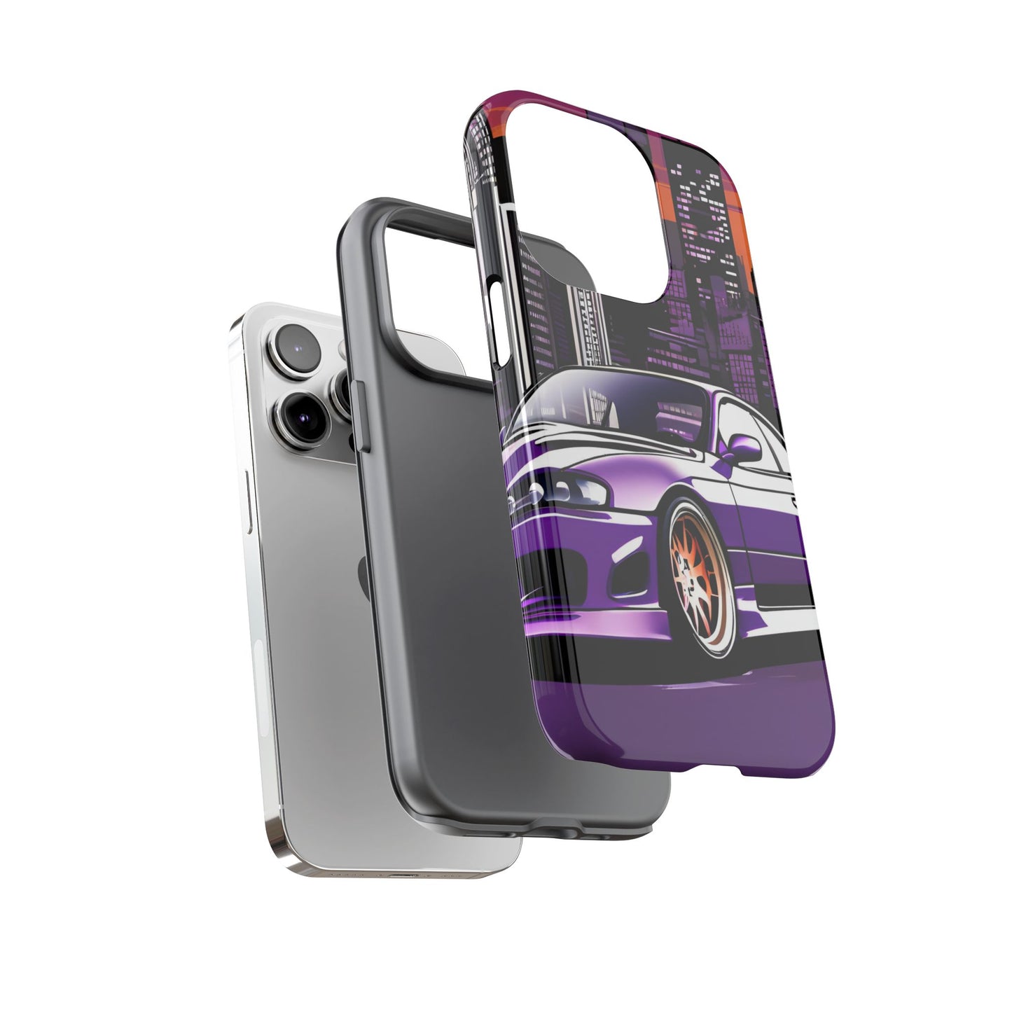 Nissan 240sx S15-Dual Layer Ultra Tough Phone Case Printify by The Night Shift Automotive Apparel