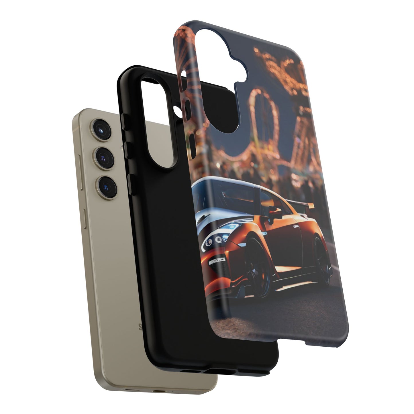 Nissan GTR R35-Dual Layer Ultra Tough Phone Case Printify by The Night Shift Automotive Apparel