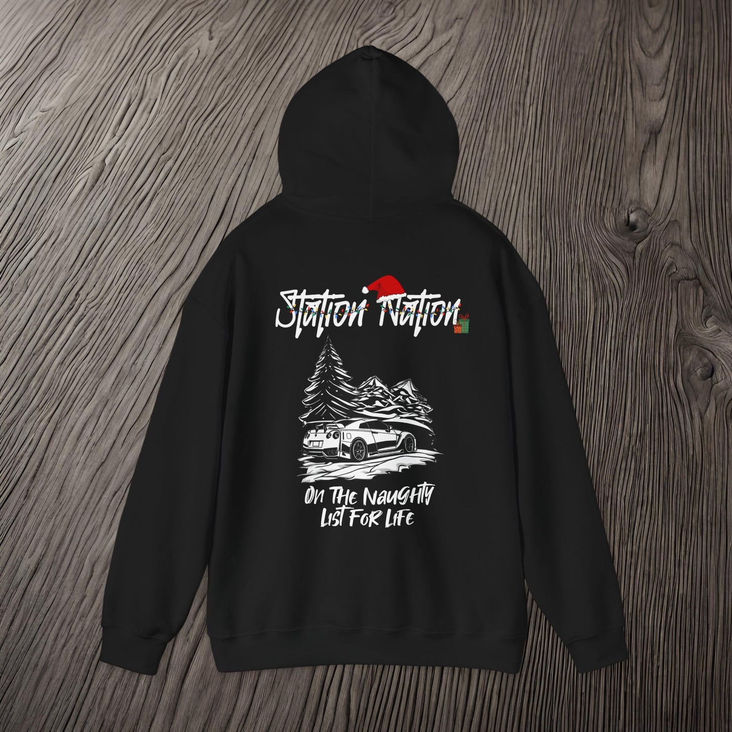 🎁 Christmas Limited Edition Station Nation-Ultra Soft, Premium Hoodie Printify by The Night Shift Automotive Apparel