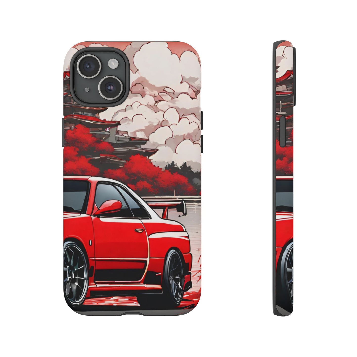 Nissan Skyline R34-Dual Layer Ultra Tough Phone Case Printify by The Night Shift Automotive Apparel
