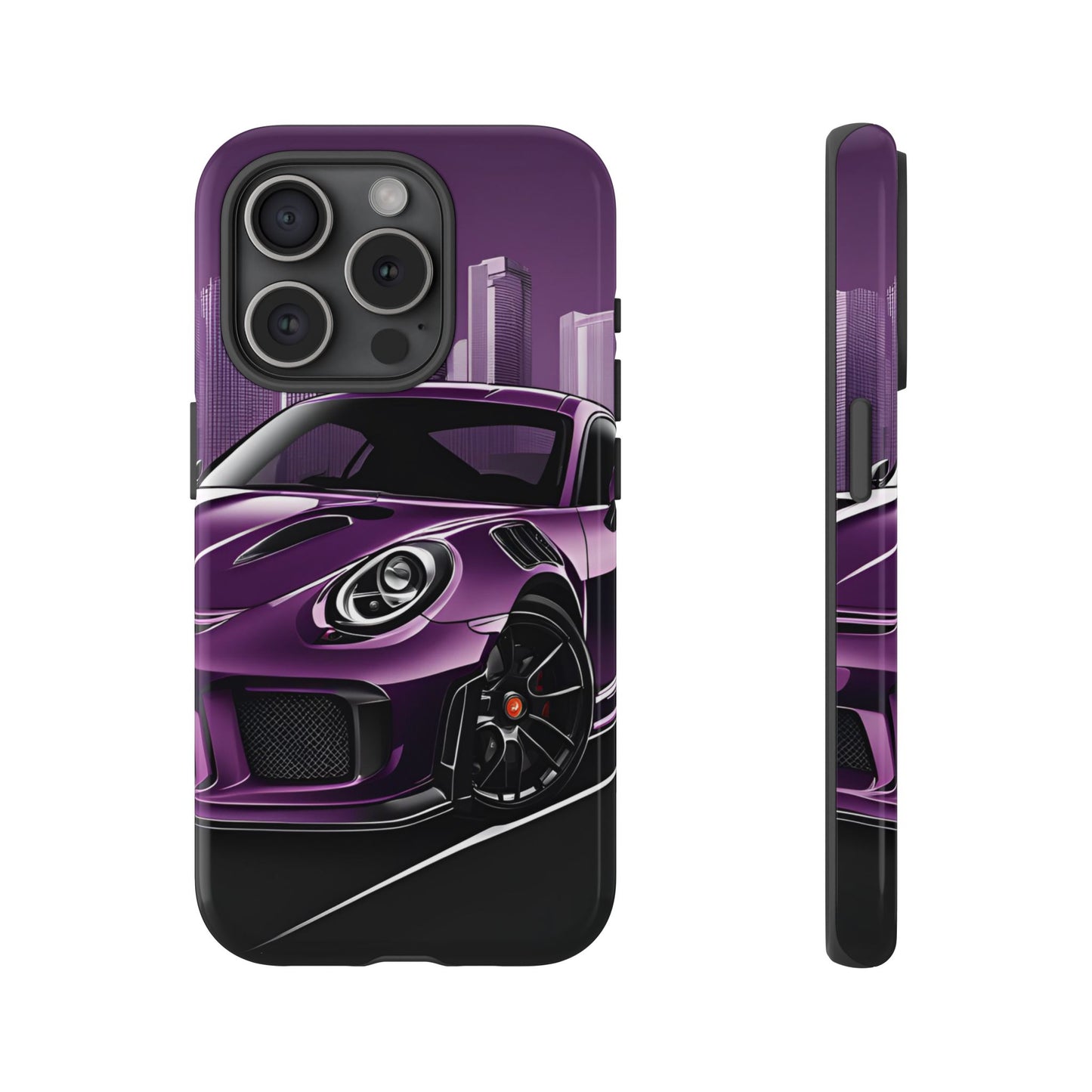 Porsche 911 GT3 RS-Dual Layer Ultra Tough Phone Case Printify by The Night Shift Automotive Apparel