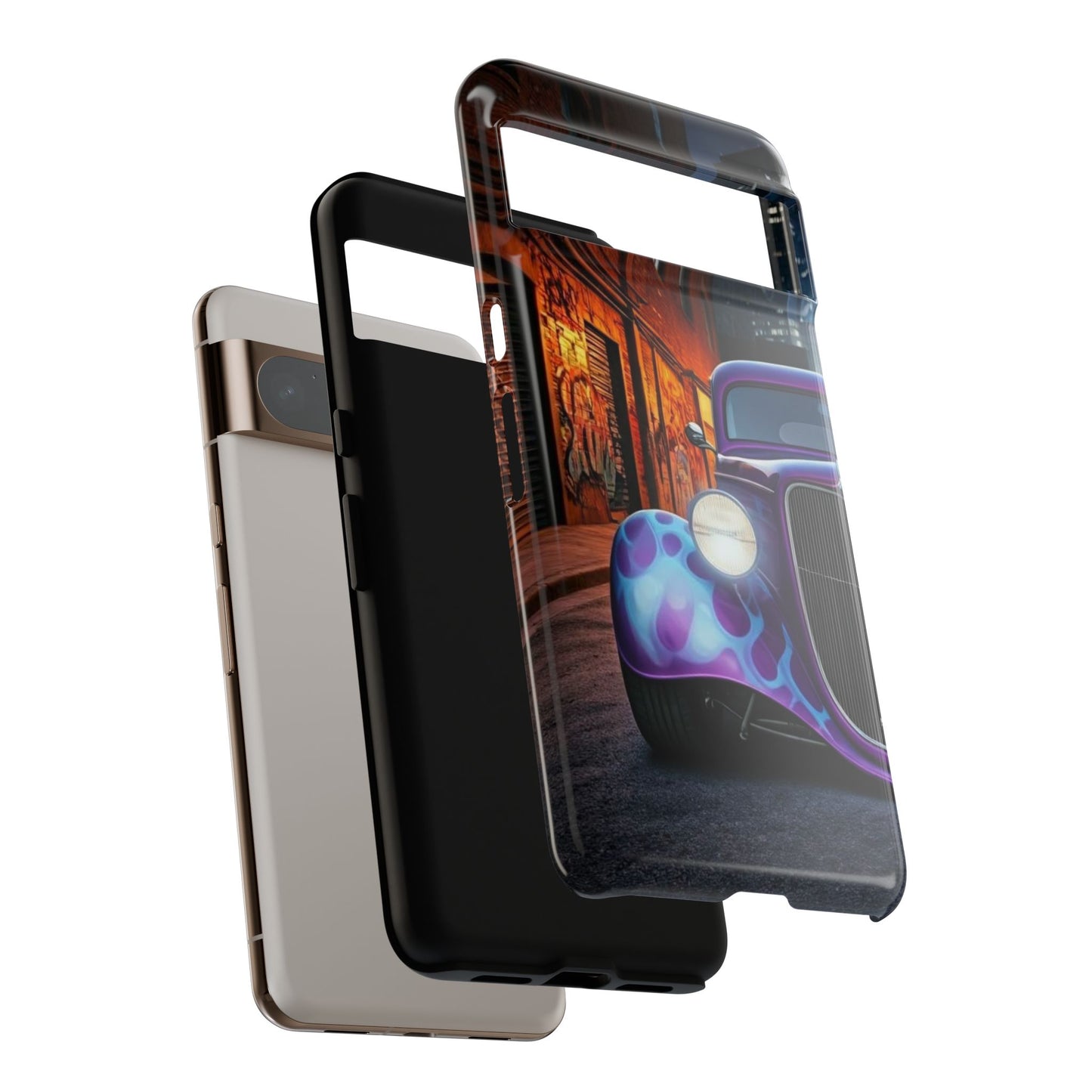 1934 Ford Street Life-Dual Layer Ultra Tough Phone Case Printify by The Night Shift Automotive Apparel