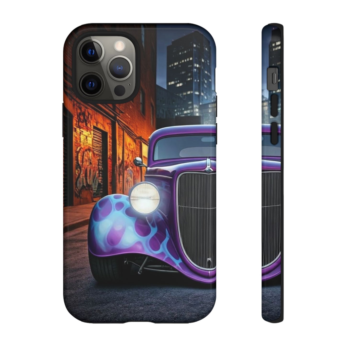 1934 Ford Street Life-Dual Layer Ultra Tough Phone Case iPhone 12 Pro Glossy Printify by The Night Shift Automotive Apparel