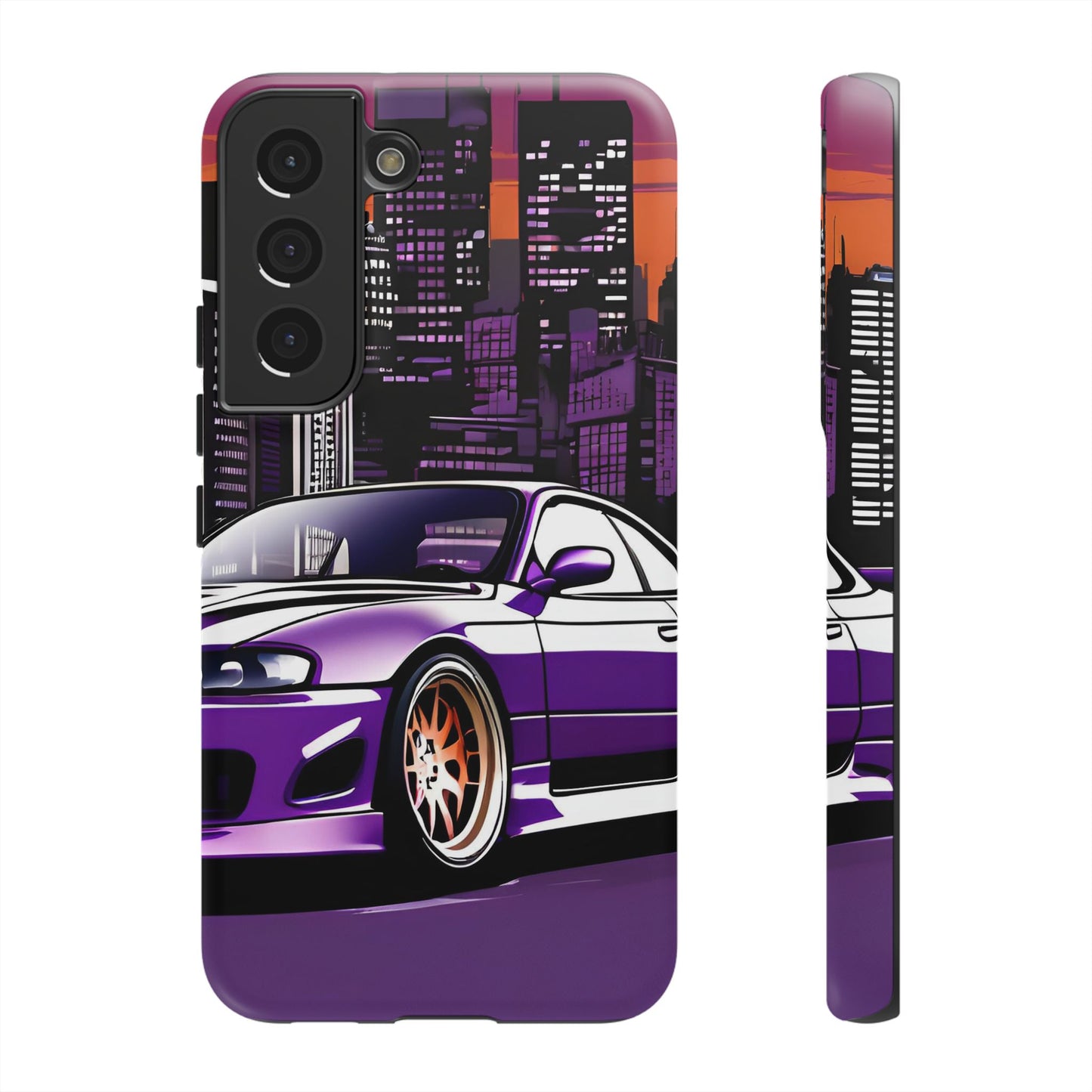 Nissan 240sx S15-Dual Layer Ultra Tough Phone Case Printify by The Night Shift Automotive Apparel